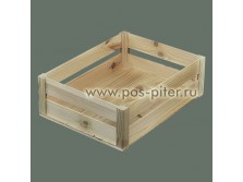 Деревянный ящик из сосны 125х300х400 мм