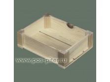 Деревянный ящик из сосны 55х150х200 мм
