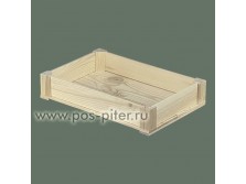 Деревянный ящик из сосны 55х200х300 мм