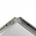 Алюминиевые рамки настенные из клик профиля 30 мм, матовое серебро