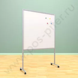 Напольный магнитный, неразборный стенд, доска (ВхШ) 120х120 см