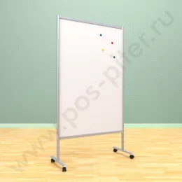 Напольный магнитный, неразборный стенд, доска (ВхШ) 150х100 см