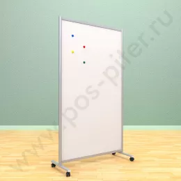 Напольный магнитный, неразборный стенд, доска (ВхШ) 180х100 см