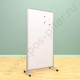 Напольный магнитный, неразборный стенд, доска (ВхШ) 180х90 см