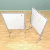 Напольный магнитный, разборный стенд, доска (ВхШ) 120х100 см. Ноги: АЛЮМИНИЙ