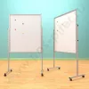 Напольный магнитный, разборный стенд, доска (ВхШ) 120х100 см. Ноги: МЕТАЛЛ
