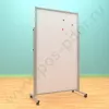 Напольный магнитный, разборный стенд, доска (ВхШ) 180х100 см. Ноги: МЕТАЛЛ