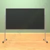 Меловой, двухсторонний, мобильный, напольный, стенд (ВхШ) 120*220 см