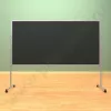 Меловой, двухсторонний, мобильный, напольный, стенд (ВхШ) 120*240 см