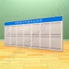 Информационный настенный стенд, 14 карманов А-4 на 1 лист
