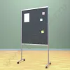 Напольный тканевый, неразборный стенд, доска (ВхШ) 120х100 см