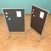 Напольный тканевый, разборный стенд, доска (ВхШ) 150х100 см. Ноги: АЛЮМИНИЙ